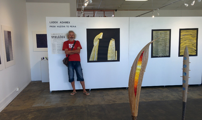 My first New Zealand's exhibition - Kaan Zamaan gallery in Kerikeri